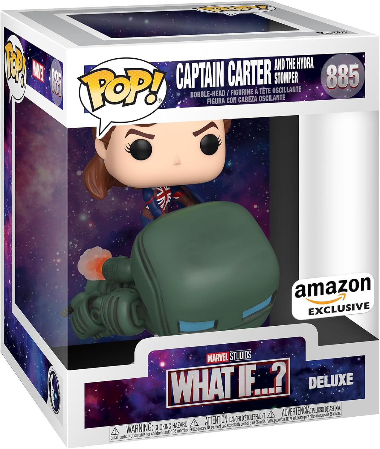 Funko Pop! Funko Capitana Carter Con Hydra Stomper 885